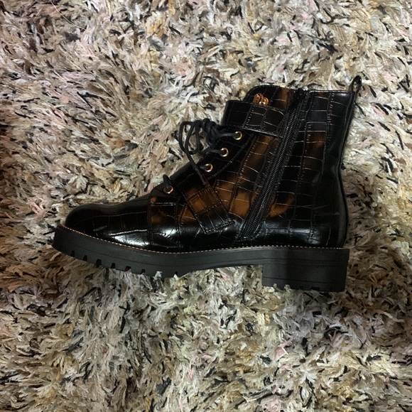 ASOS croc buckle boots - Picture 3 of 5